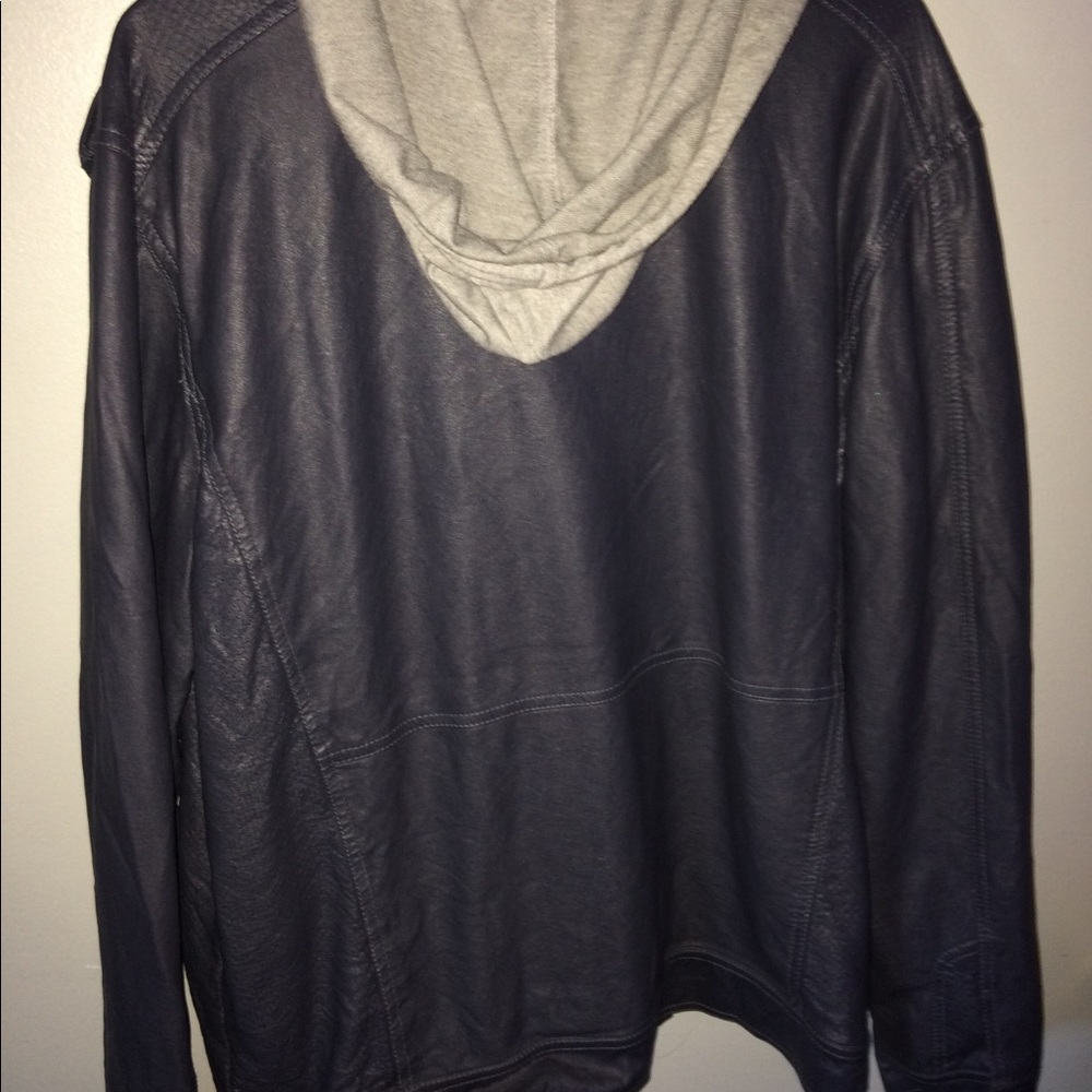 Grey letter jacket